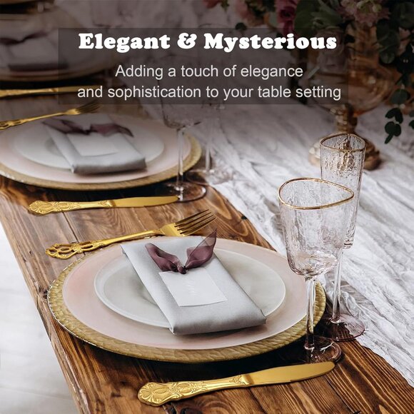 🆕 Gorgeous Retro Royal Gold Stainless Steel 20 Pieces Flatware Set Cutlery Fork - Picture 7 of 7